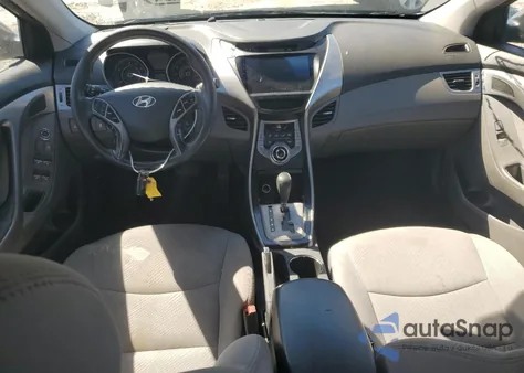 2013 Hyundai Elantra Gls из США, поврежденный, VIN 5NPDH4AE0DH399836